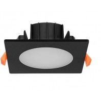 3A Lighting-10W Led Square Downlight - Black , White & Satin